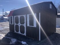 12x16 wooden Dutch barn storage shed