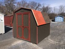 8x8 Mini barn storage shed