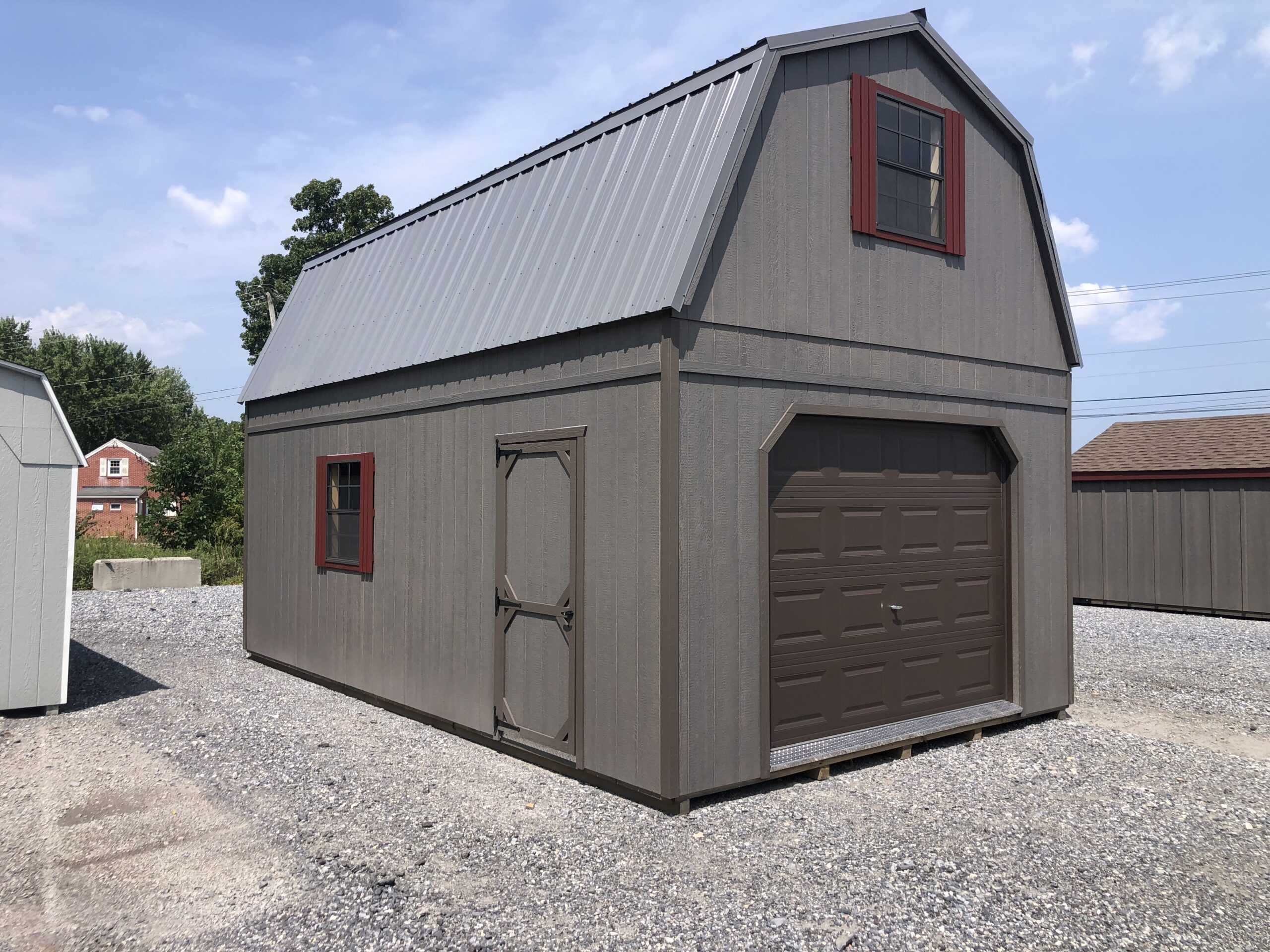 14x24 2 story wooden garage