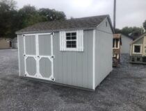 10x12 Peak side storage shed