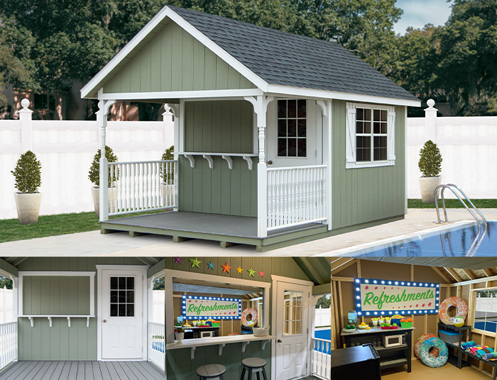 Pool Side Cabanas Available