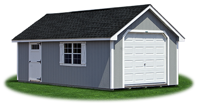 Cape Cod Garage with LP Smart Side from Pine Creek Structures
