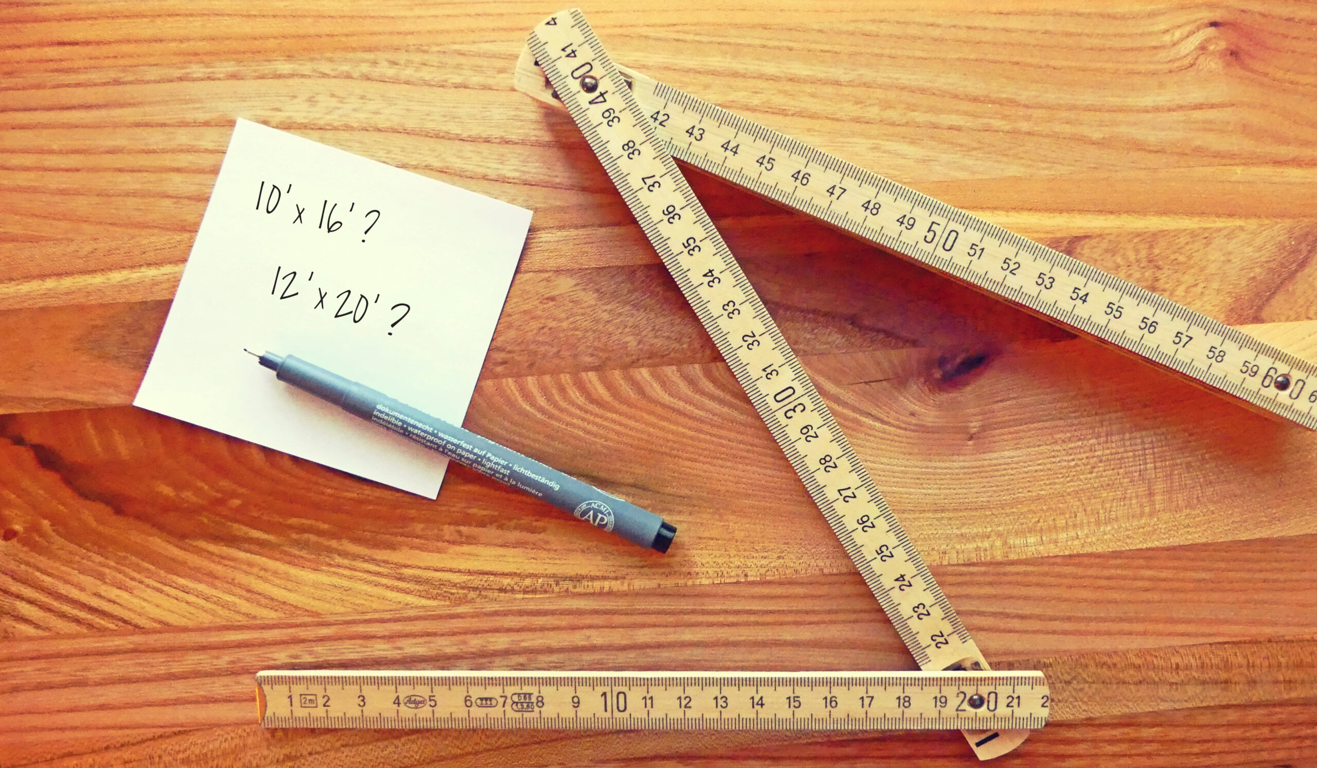 Choosing the right size for your new shed