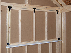 Swing In/Out Concession Window Inside