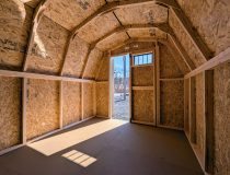 8x10 Madison Mini Barn Interior