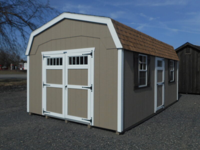 12x20 Dutch Barn with Loft and Ramp