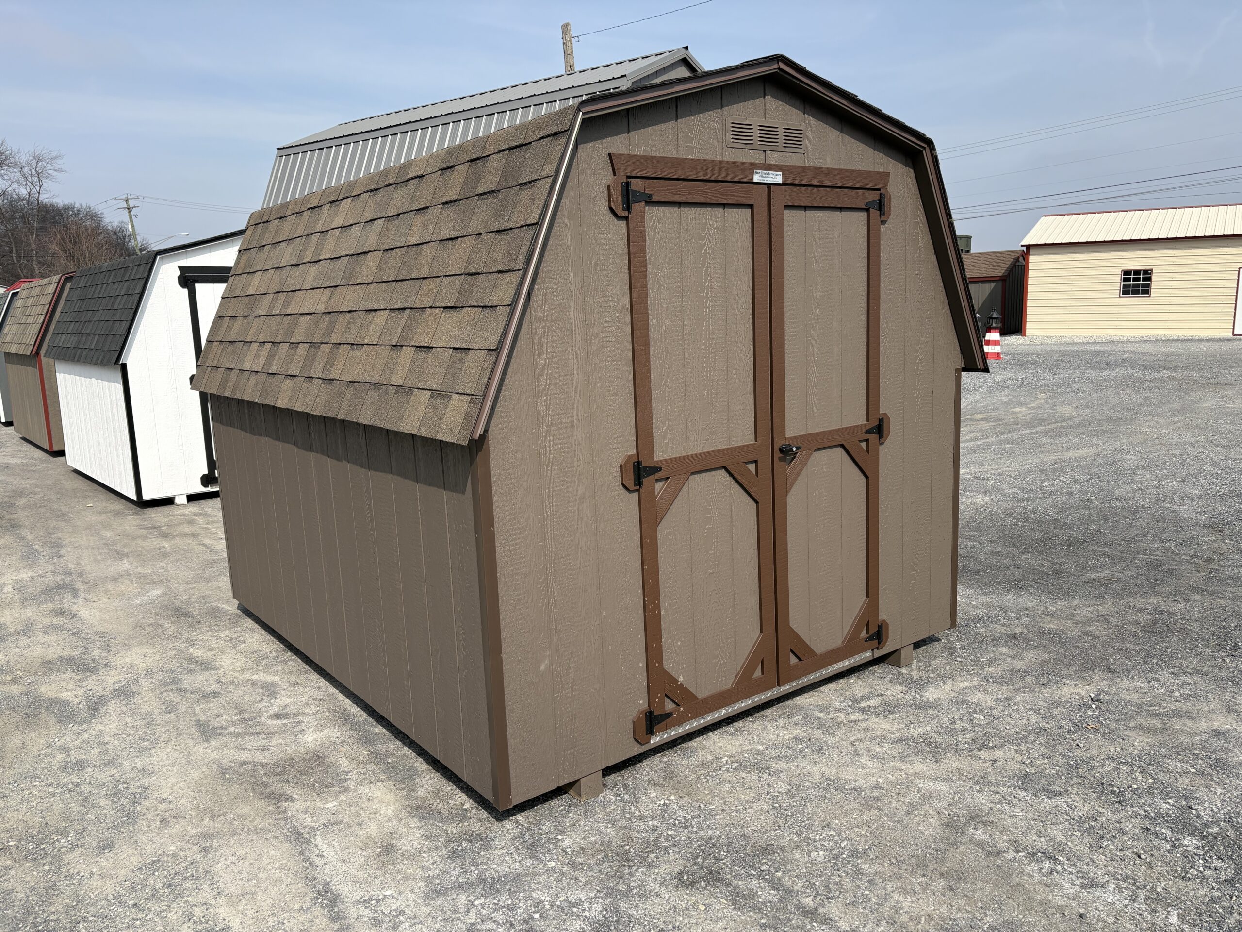8x10 mini barn storage shed