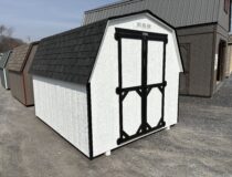8x10 mini barn storage shed
