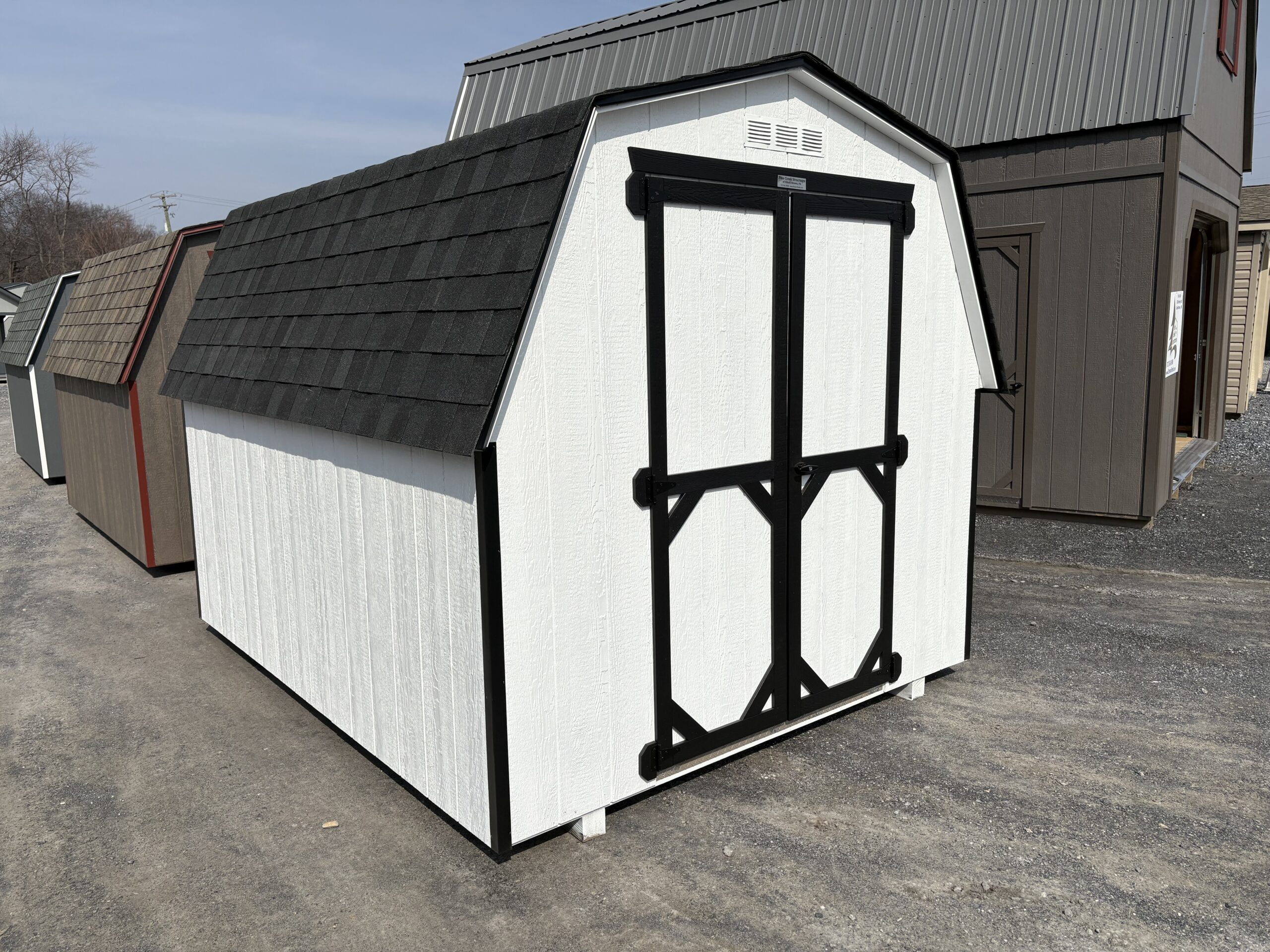 8x10 mini barn storage shed