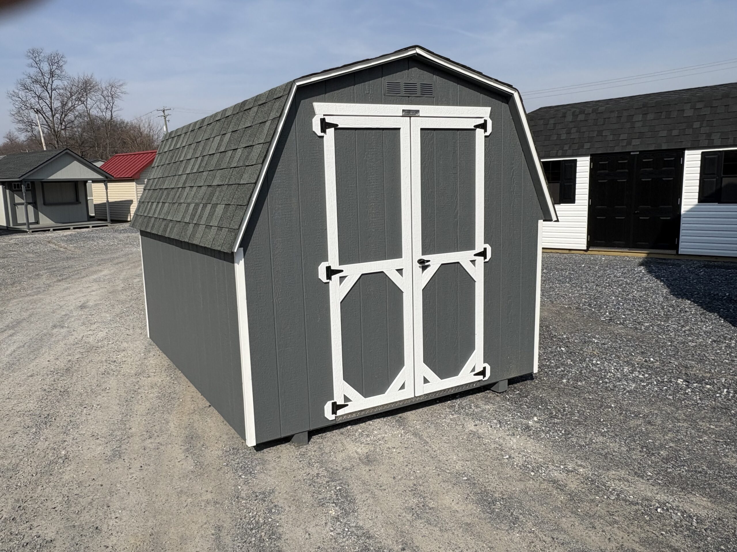 8x10 mini barn storage shed