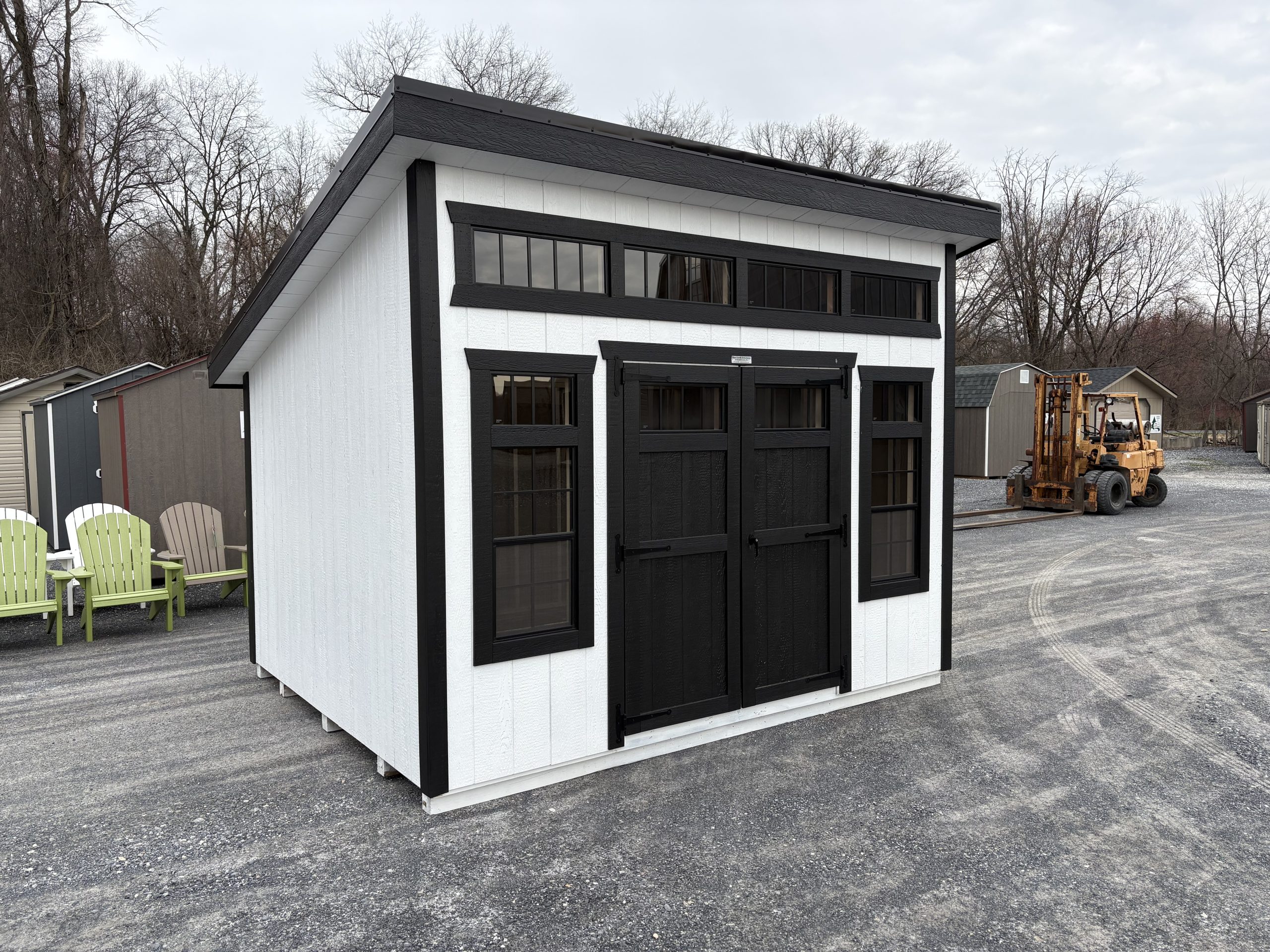 10x12 studio storage shed