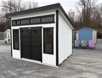10x12 studio storage shed