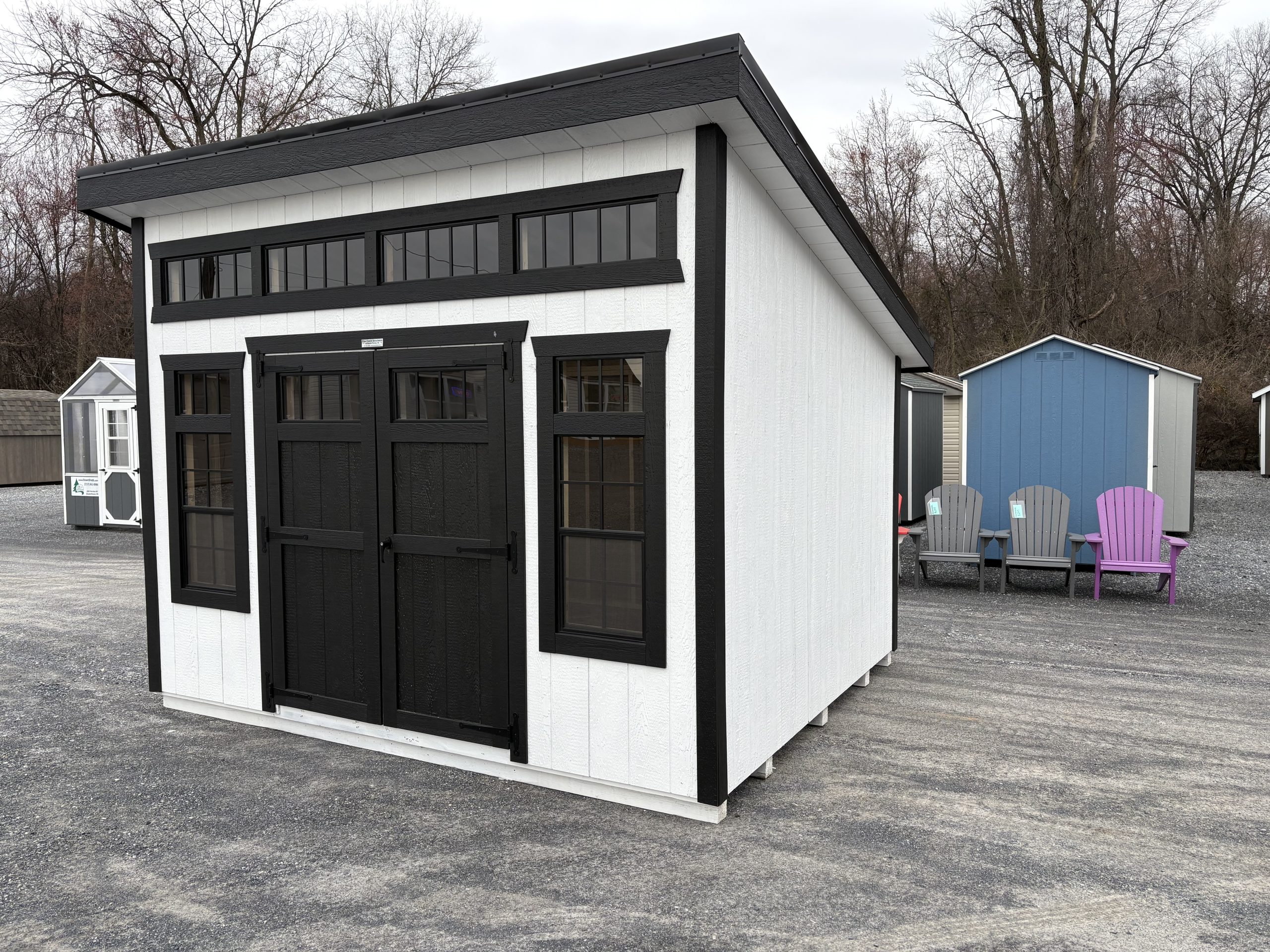 10x12 studio storage shed