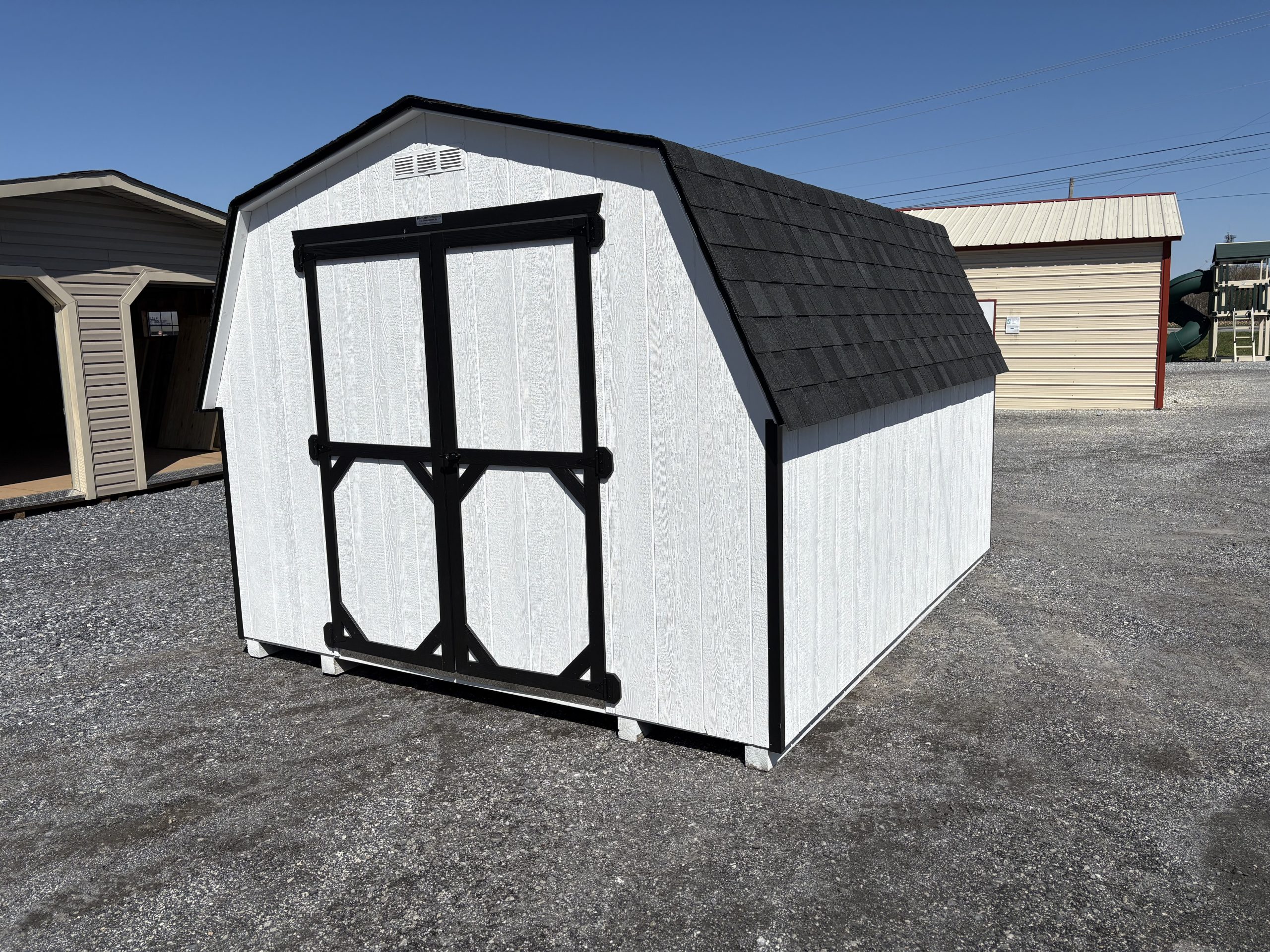 10x12 Mini Barn Style Storage Shed