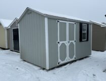 8x12 shed with 50 year siding by Pine Creek Structures of Berlin