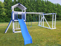 Busy basecamp swing set / playset b55-4