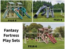 Fantasy Fortress Swing Set Packages