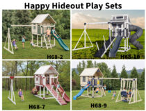 Happy Hideout Swing Set Packages