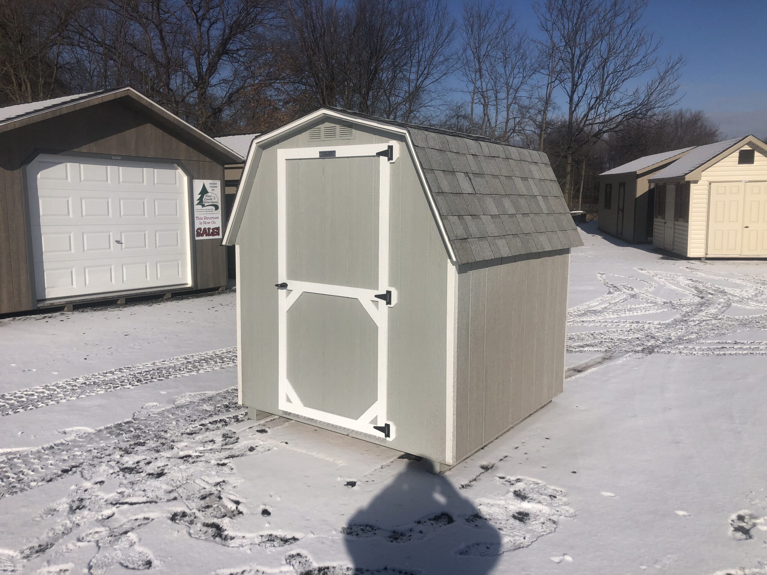 6x6 Mini barn storage shed