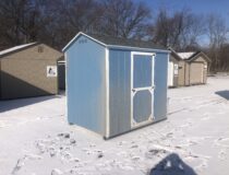 6x8 Peak side storage shed