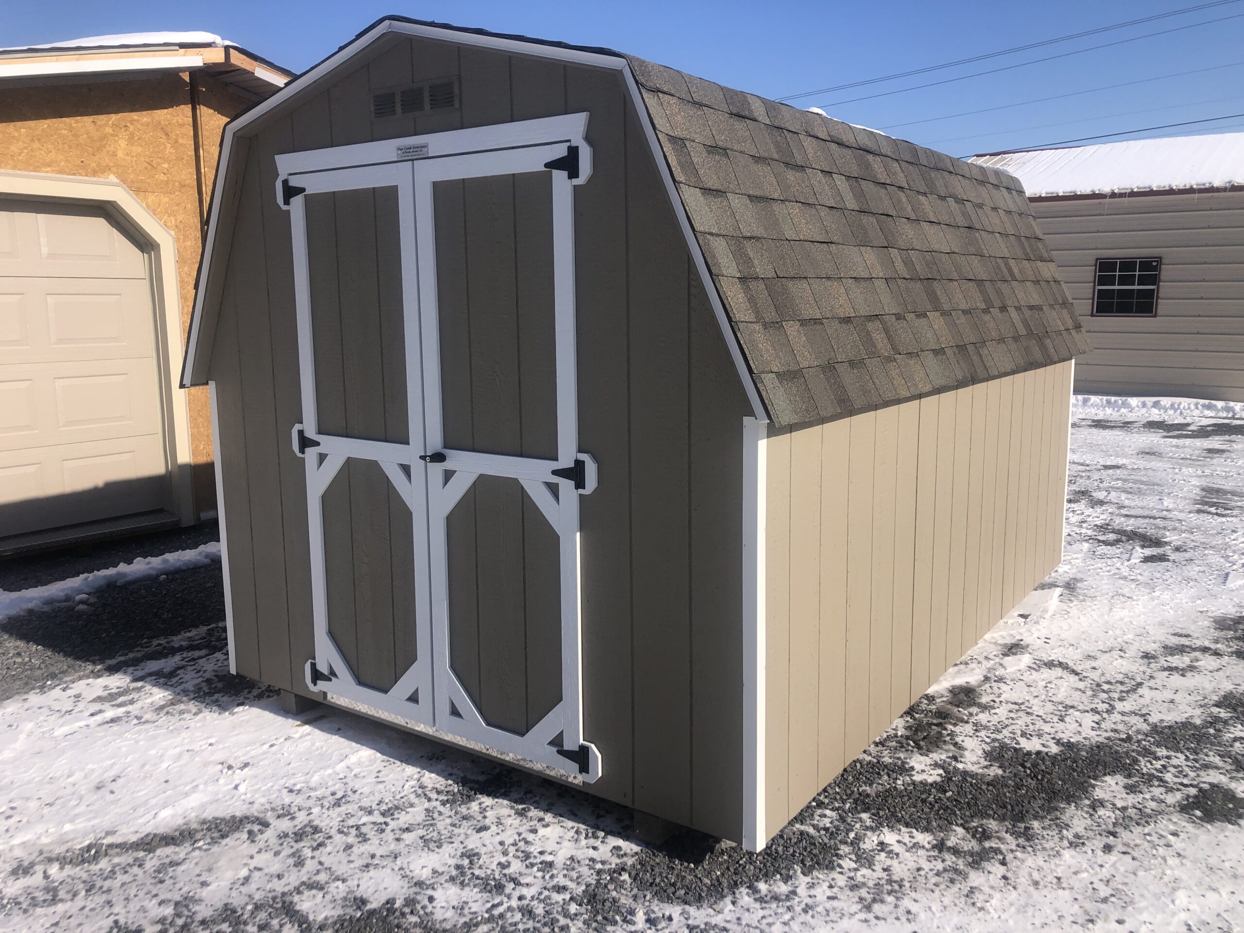 8x12 mini barn storage shed