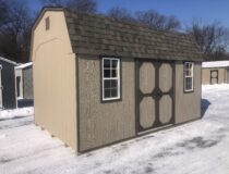 Clay 10x16 Dutch barn garden shed
