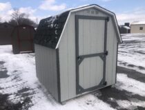 6x6 mini barn storage shed