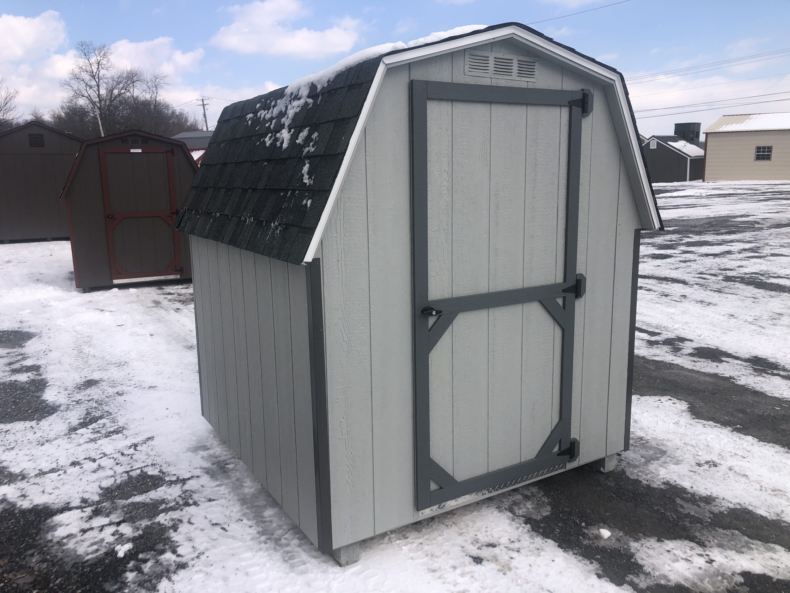 6x6 mini barn storage shed