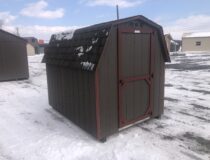 6x8 mini barn storage shed
