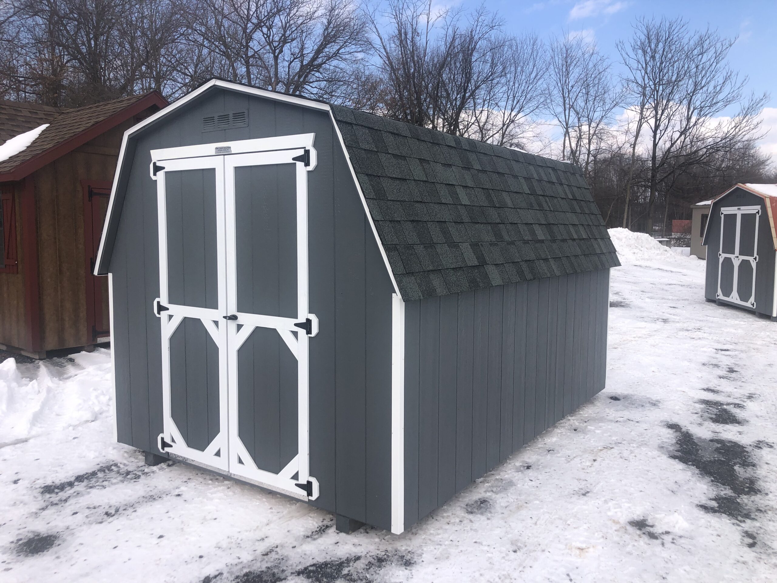 8x12 mini barn storage shed