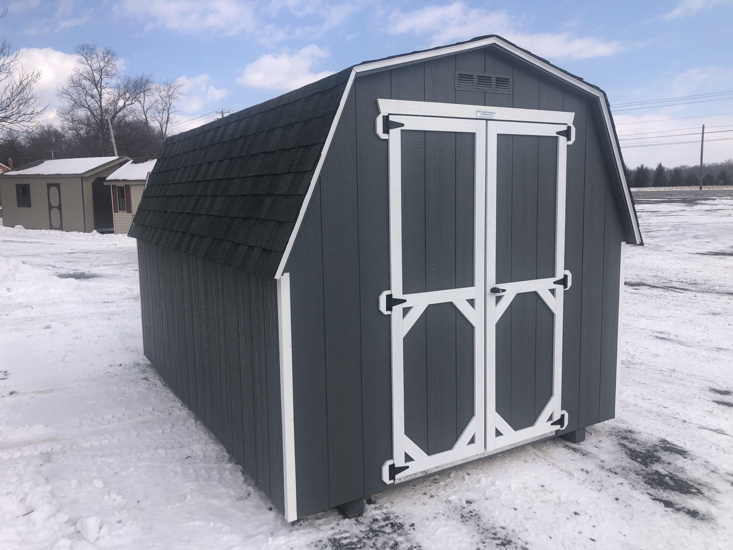 8x12 mini barn storage shed
