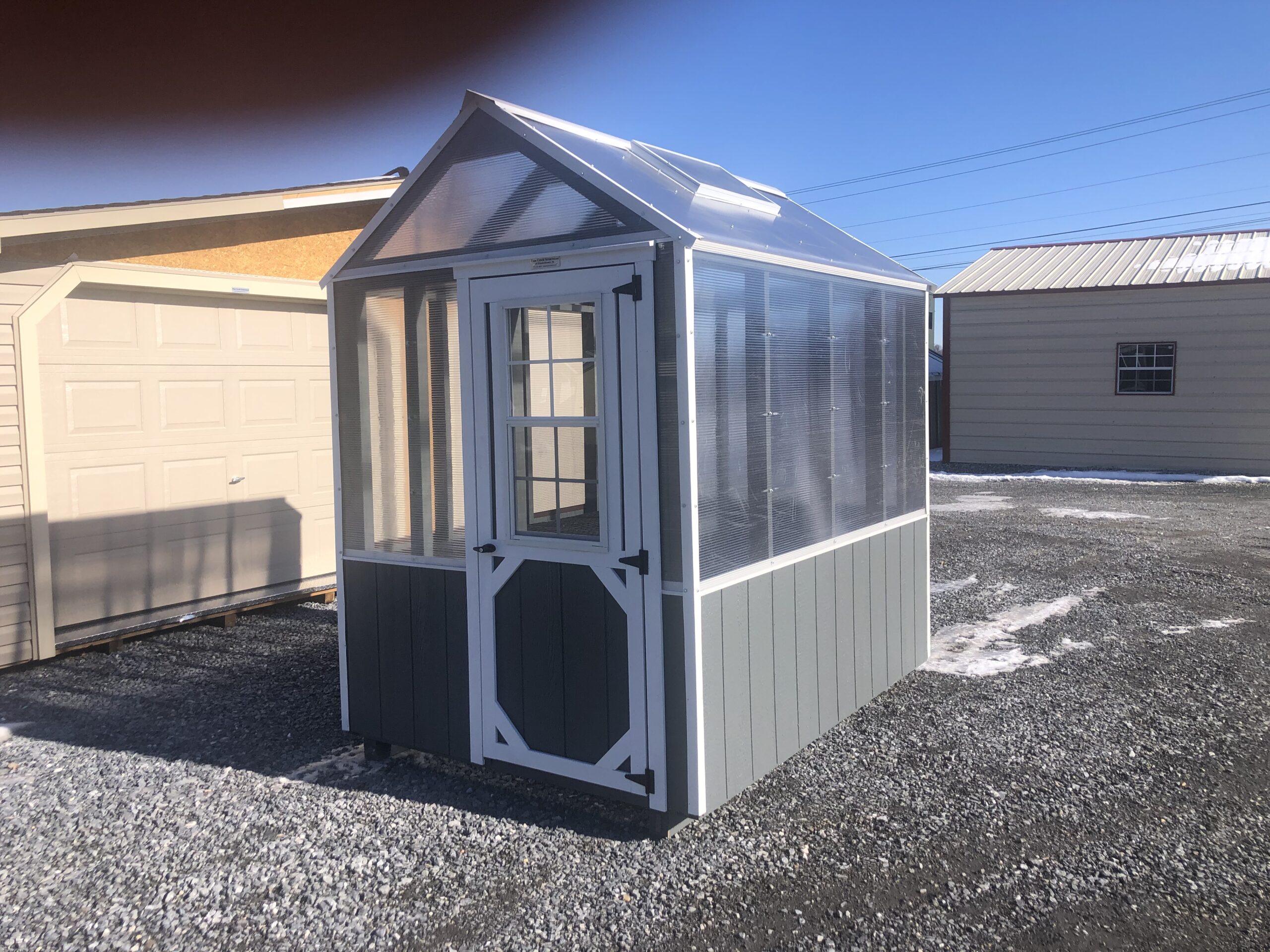 6x8 green house