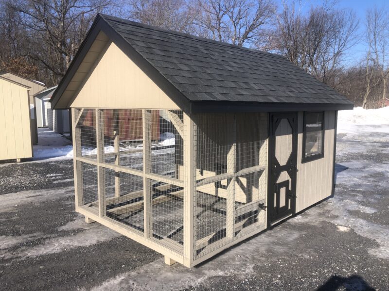 Clay 8x12 chicken coop