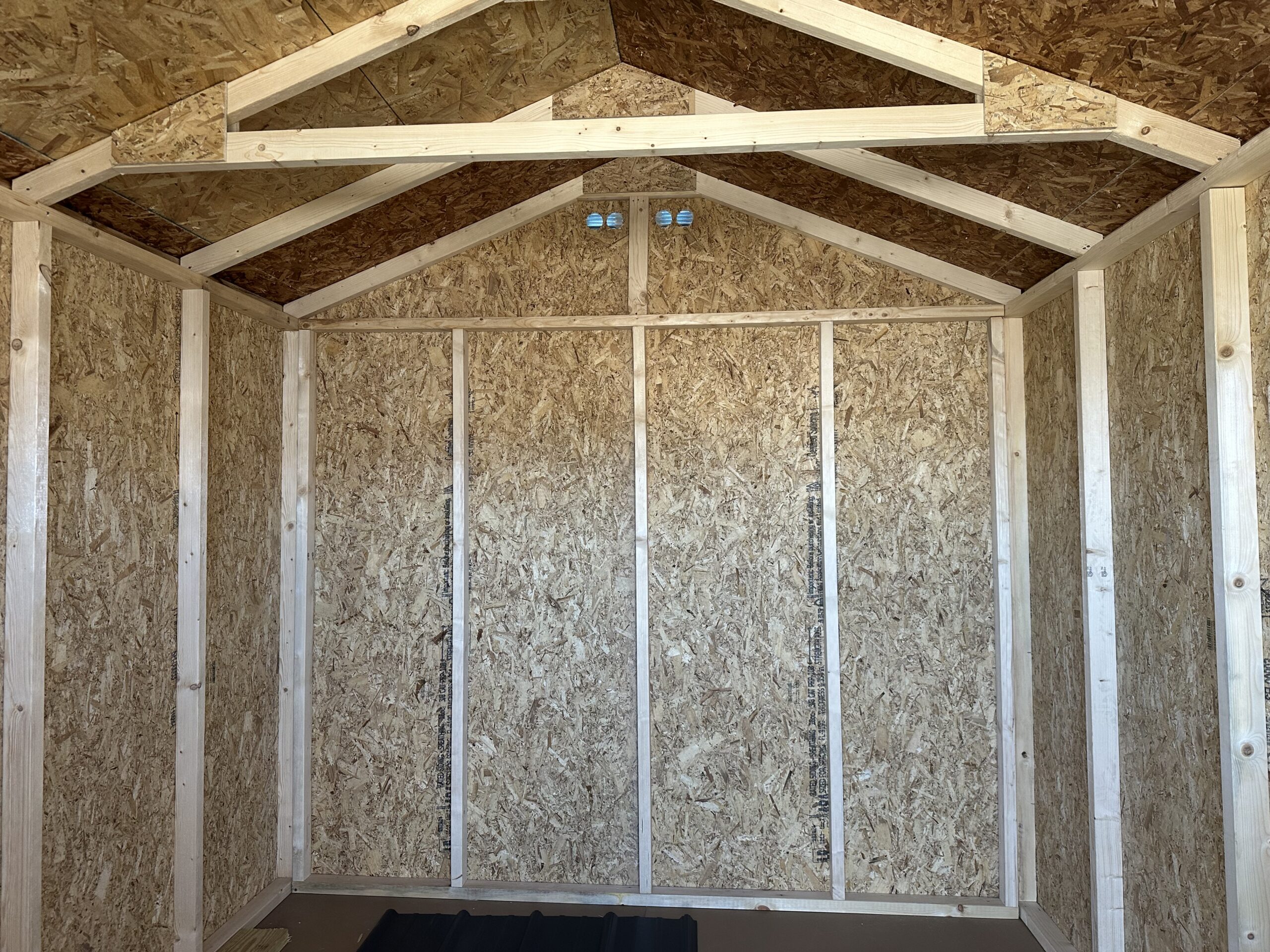LP Smart Siding on a Pine Creek Structures Shed in Berlin CT
