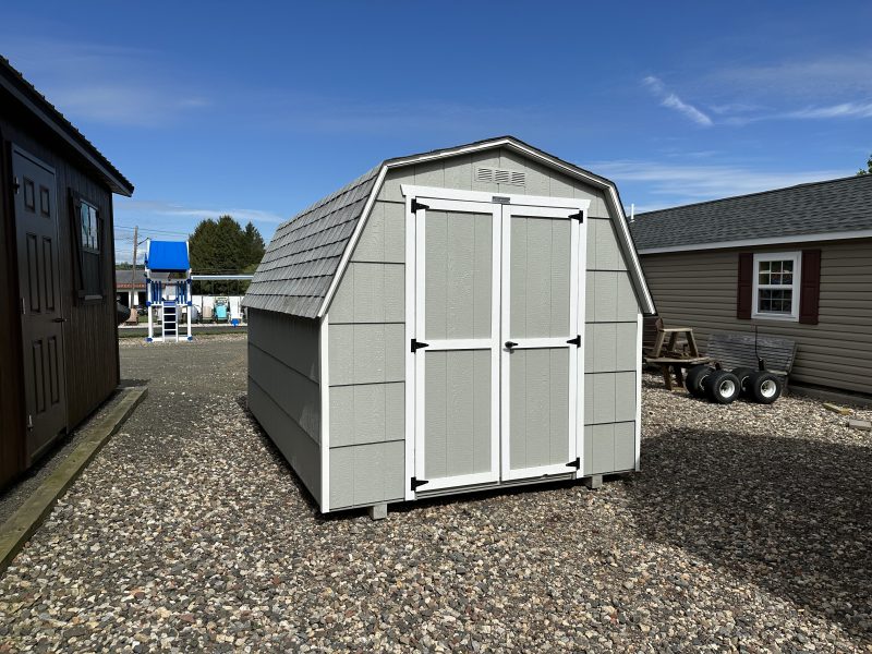 8x12 Cutlap Shed in stock at Pine creek Strufctures of Berlin