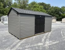 10x16 peak side storage shed