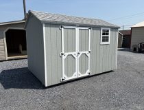 8x12 peak side storage shed