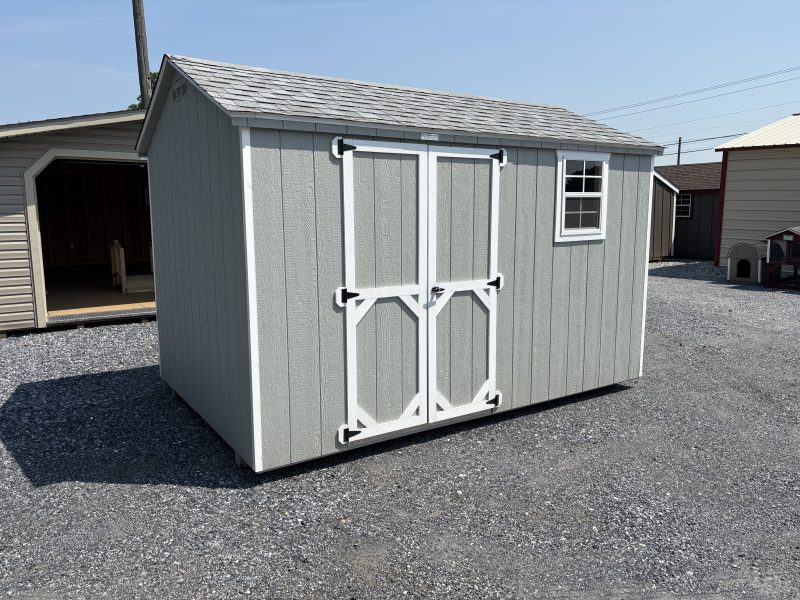 8x12 peak side storage shed
