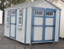 8x12 Custom Madison Peak Shed