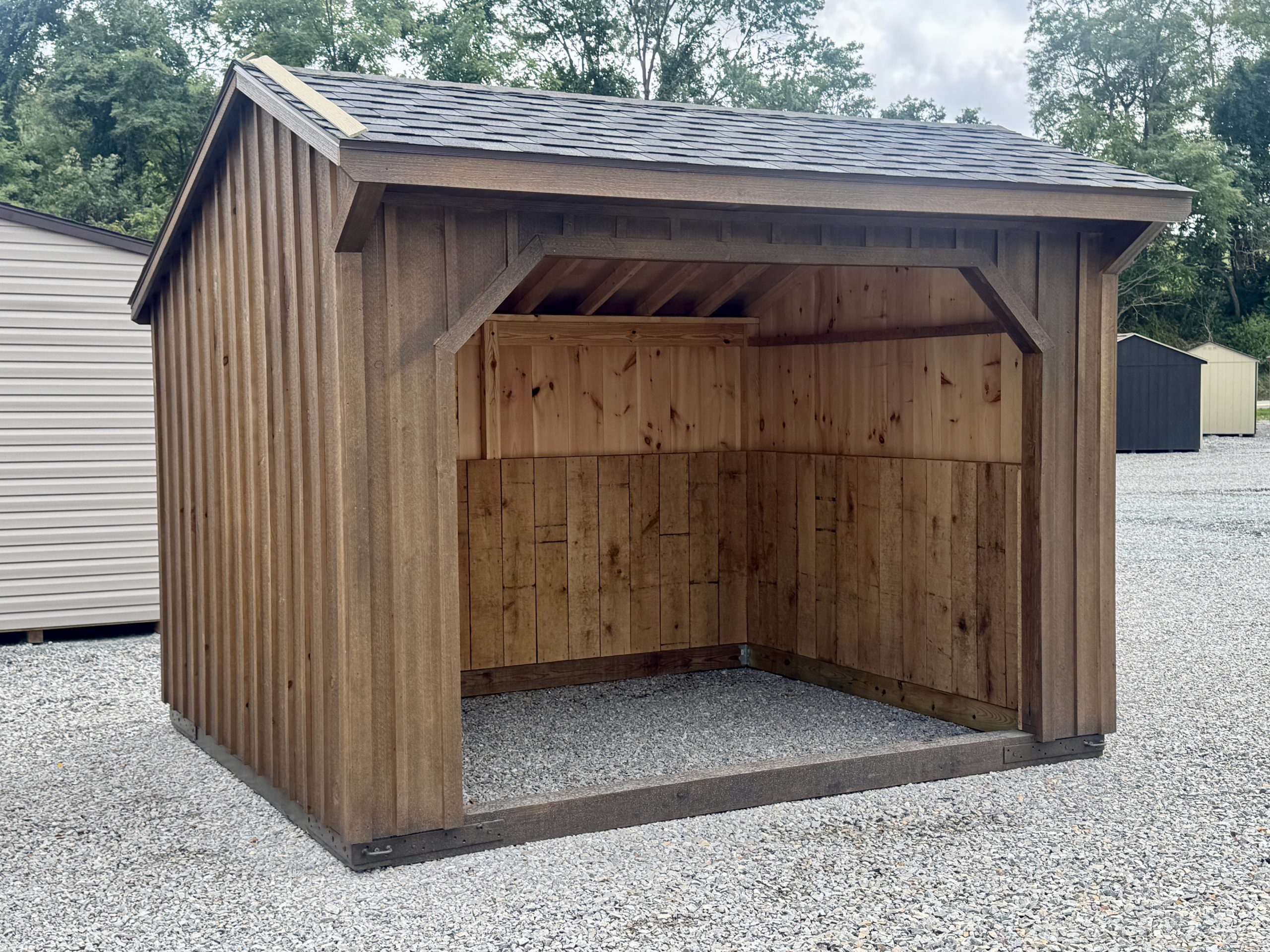 10 x 12 Horse Run-In