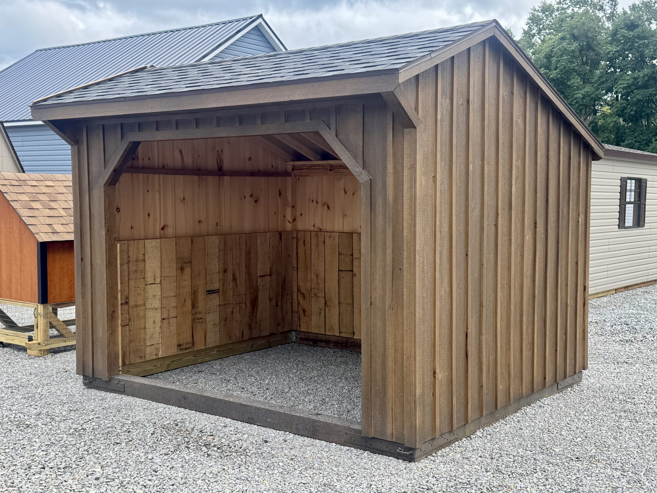 10 x 12 Horse Run-In