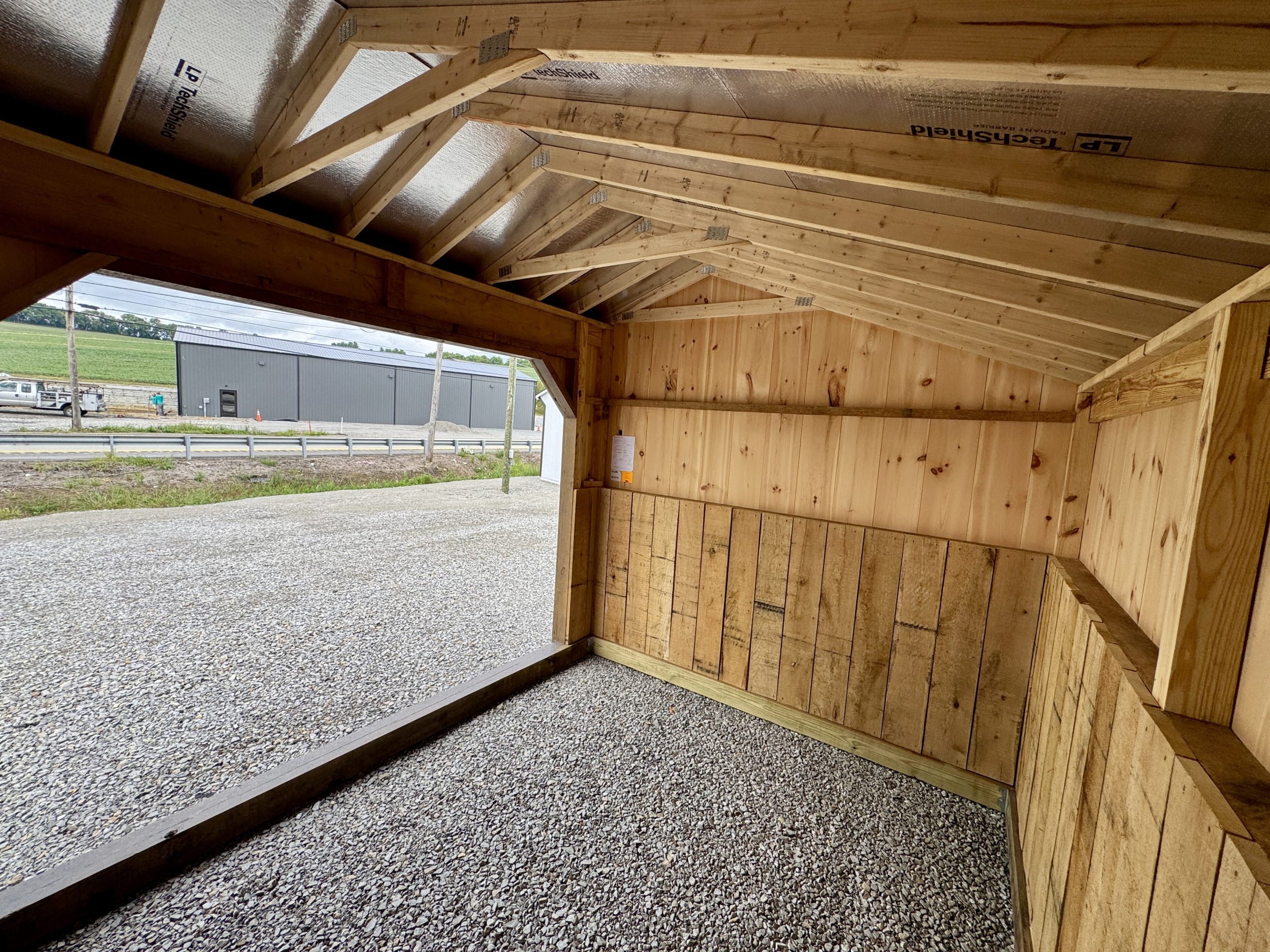 10 x 12 Horse Run-In