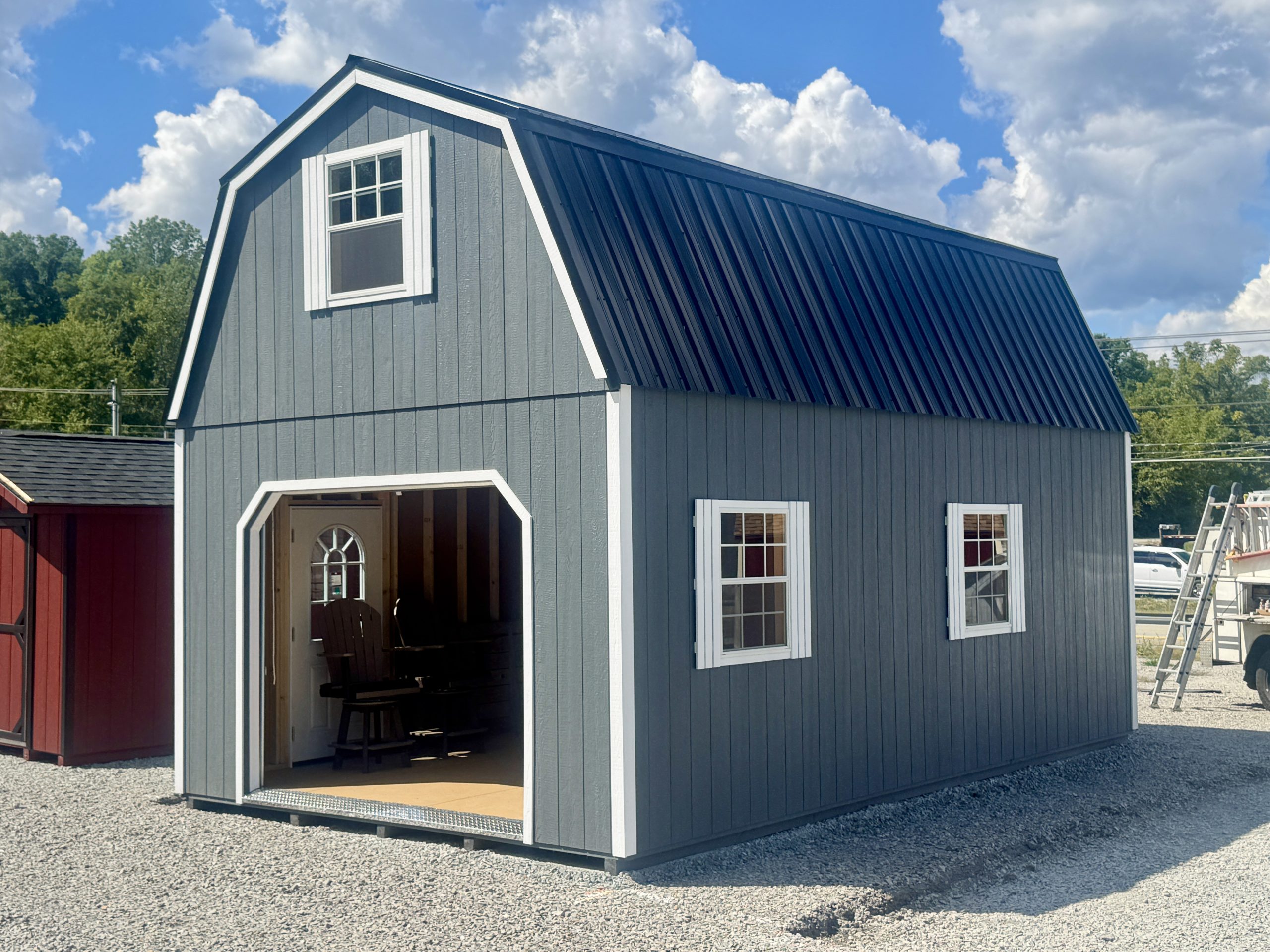 14 x 24 Two-Story Gambrel Garage
