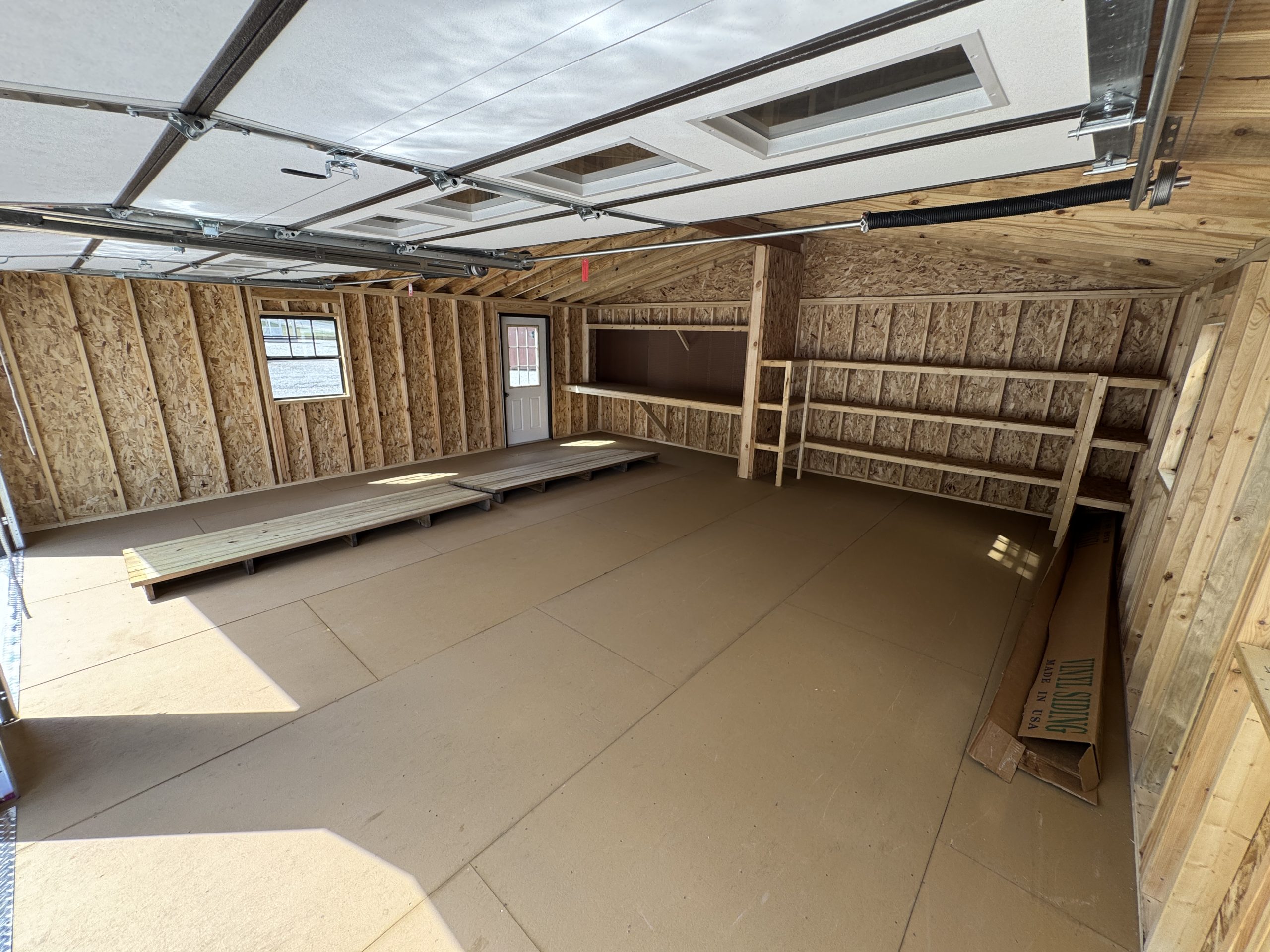 24 x 24 Two-Car Modular Garage