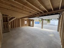 24 x 28 Two-Car Two-Story Cape Cod Garage