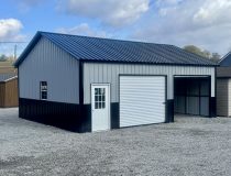 24 x 30 x 10 TOL Metal Garage
