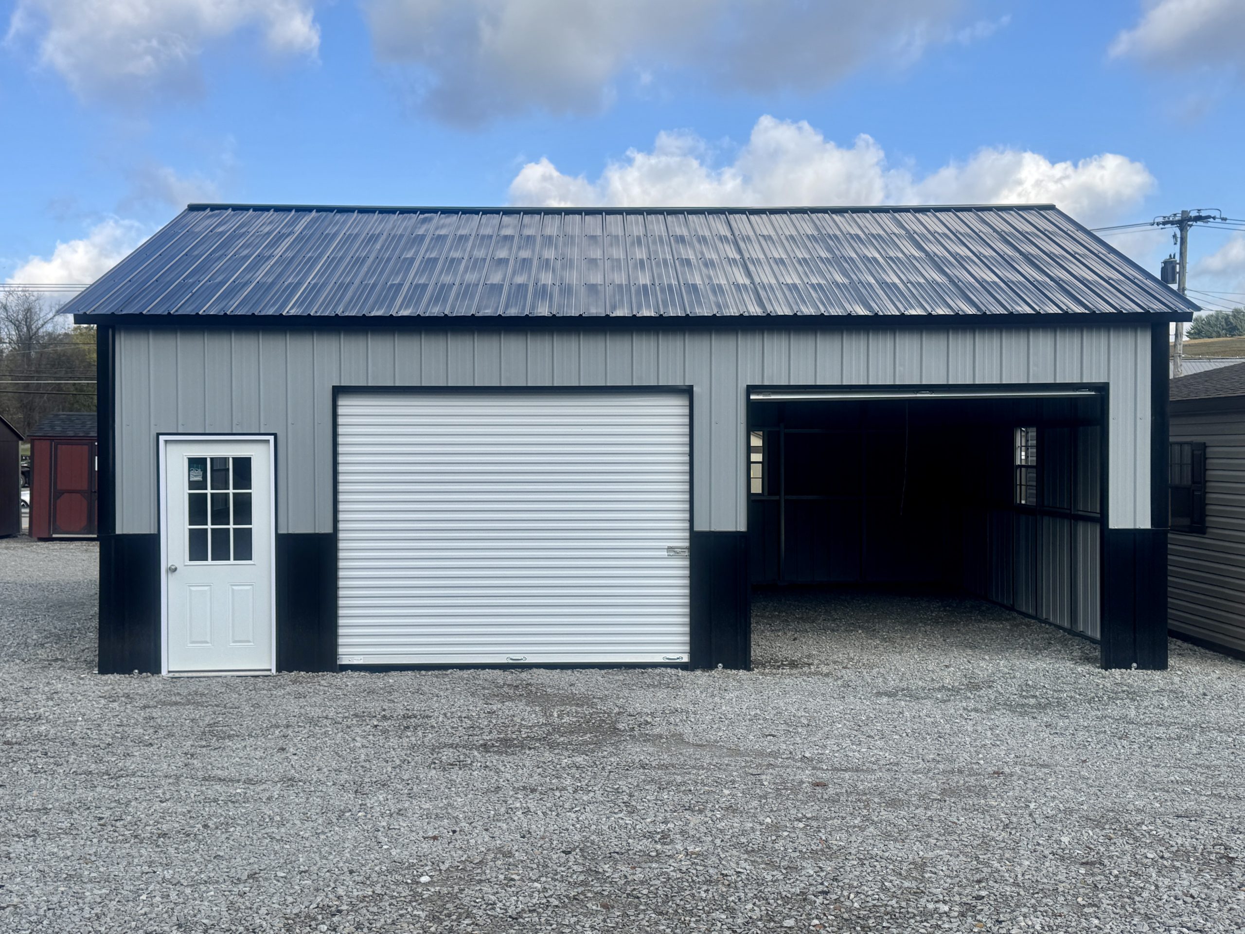 24 x 30 x 10 TOL Metal Garage