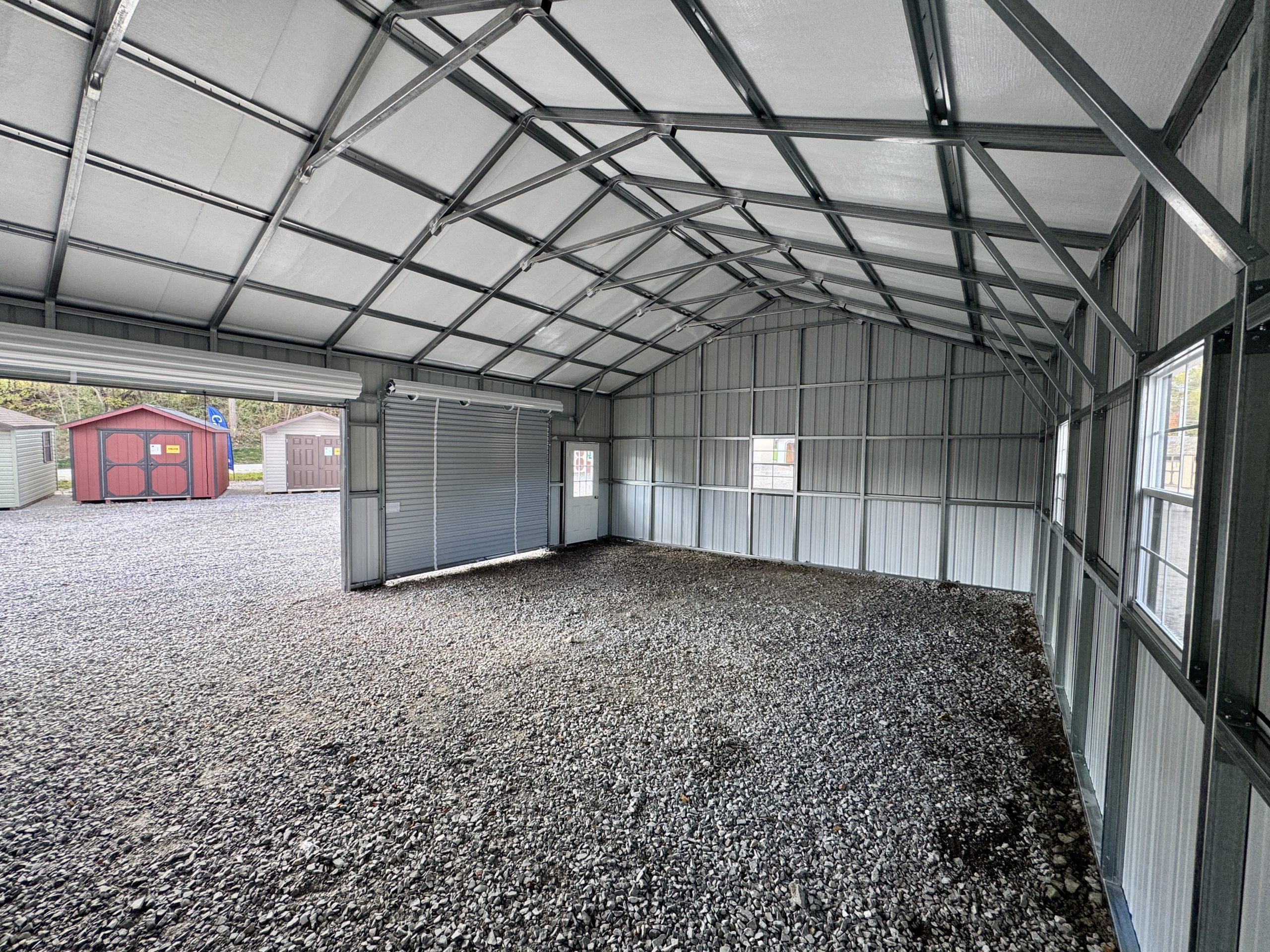 24 x 30 x 10 TOL Metal Garage