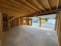 24 x 28 Two-Car Two-Story Cape Cod Garage