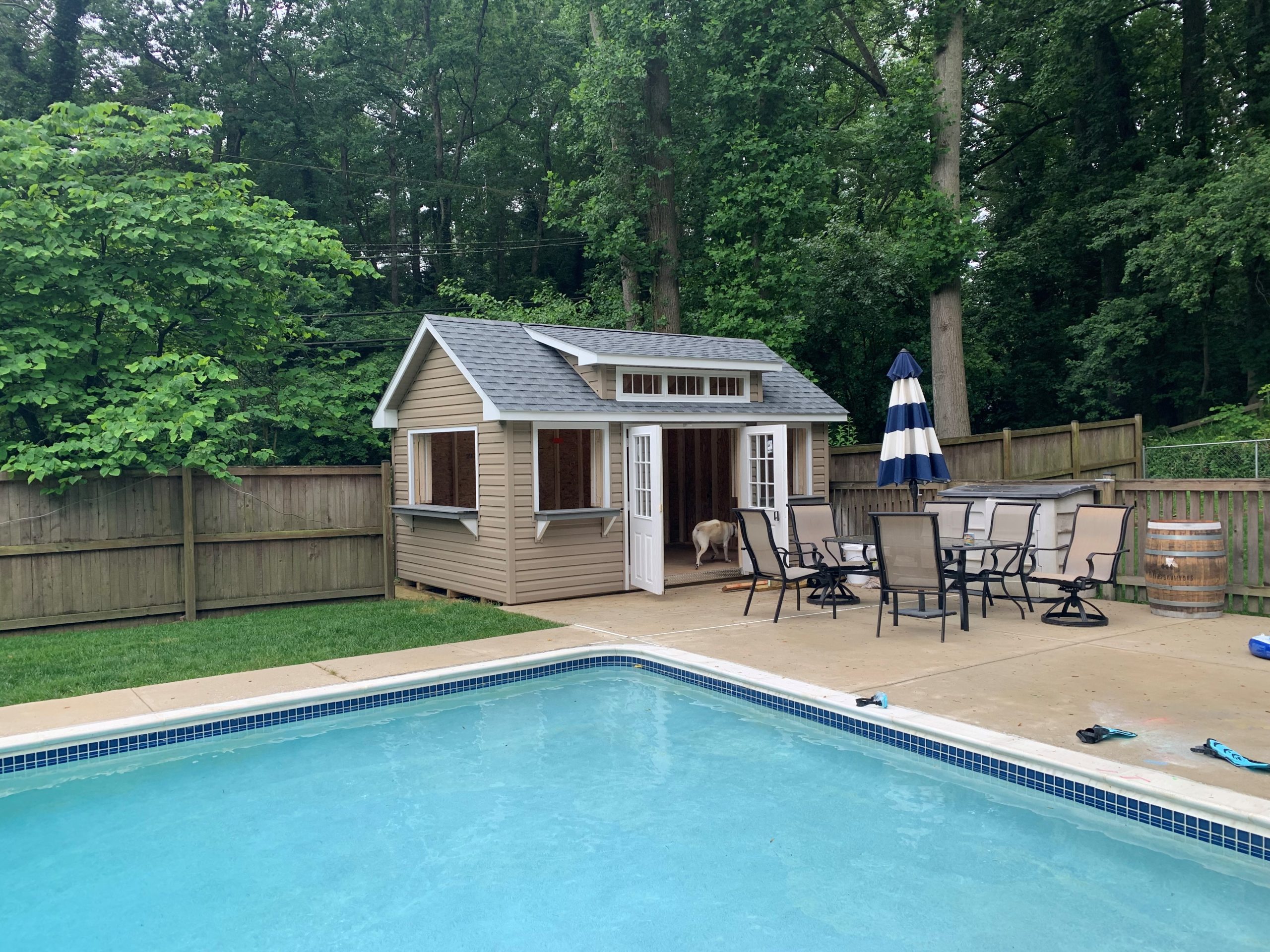 Custom Pool House